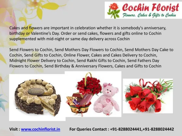 Send Flowers to Cochin