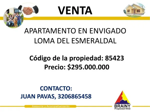 apartamento en envigado loma del esmeraldal