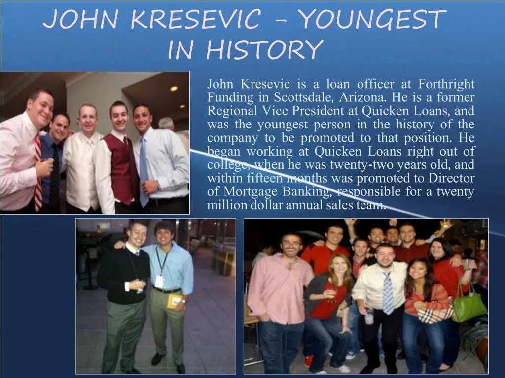 john kresevic youngest in history