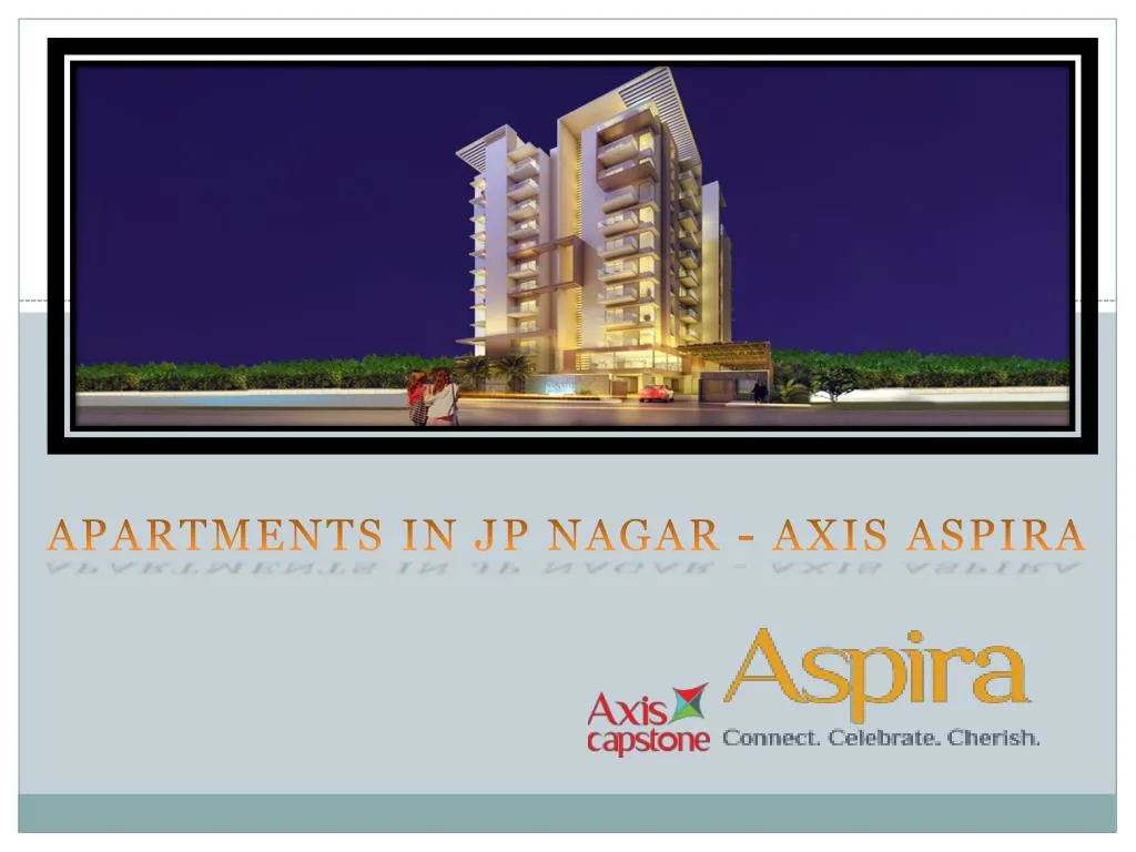 apartments in jp nagar axis aspira