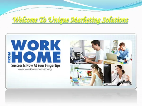Earn Money at Home | Working at Home