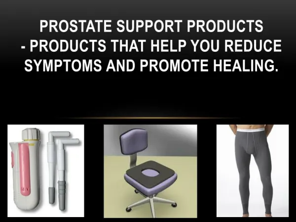 Prostate Support Products