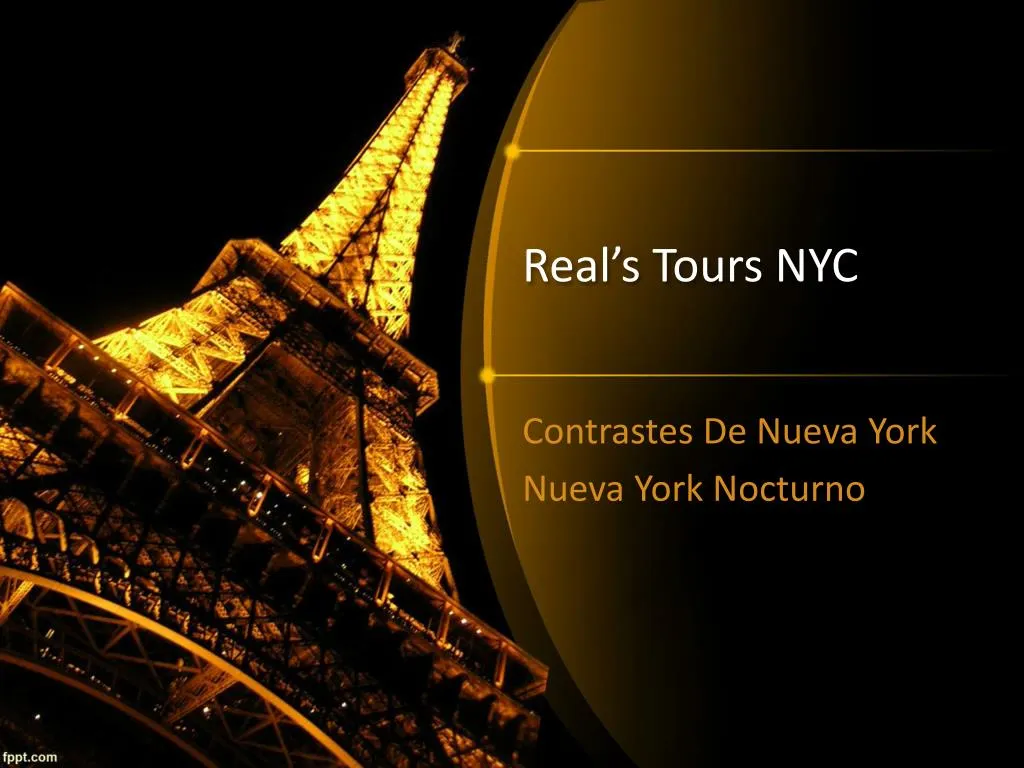real s tours nyc
