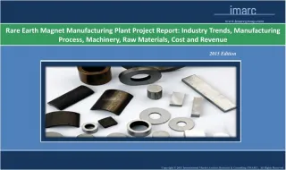 Rare Earth Magnet Manufacturing Plant | Cost, Machinery - slide 1