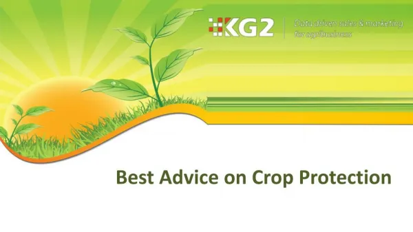Best Advice on Crop Protection