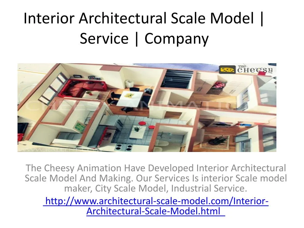 interior architectural scale model service company