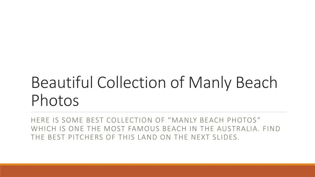 beautiful collection of manly beach photos