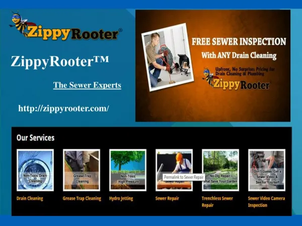 Best Sewer Video Camera Inspection | ZippyRooter