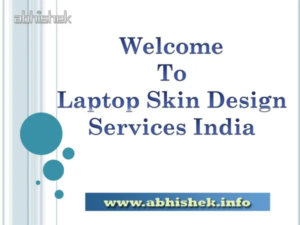 Top Laptop Skin Design Services India
