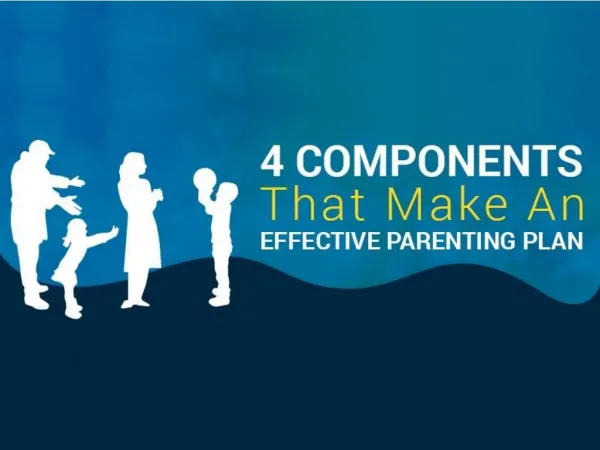 4 Components That Make An Effective Parenting Plan