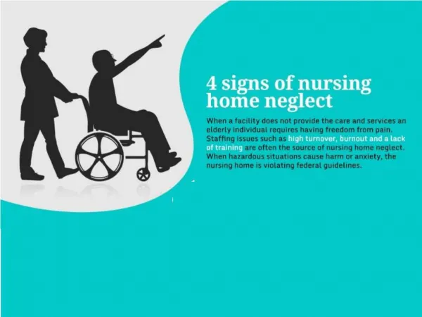 4 Signs of Nursing Home Neglect