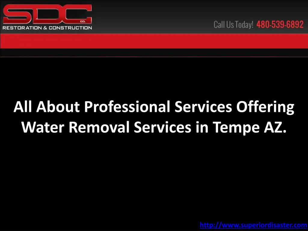 all a bout professional services offering w ater removal s ervices in tempe az