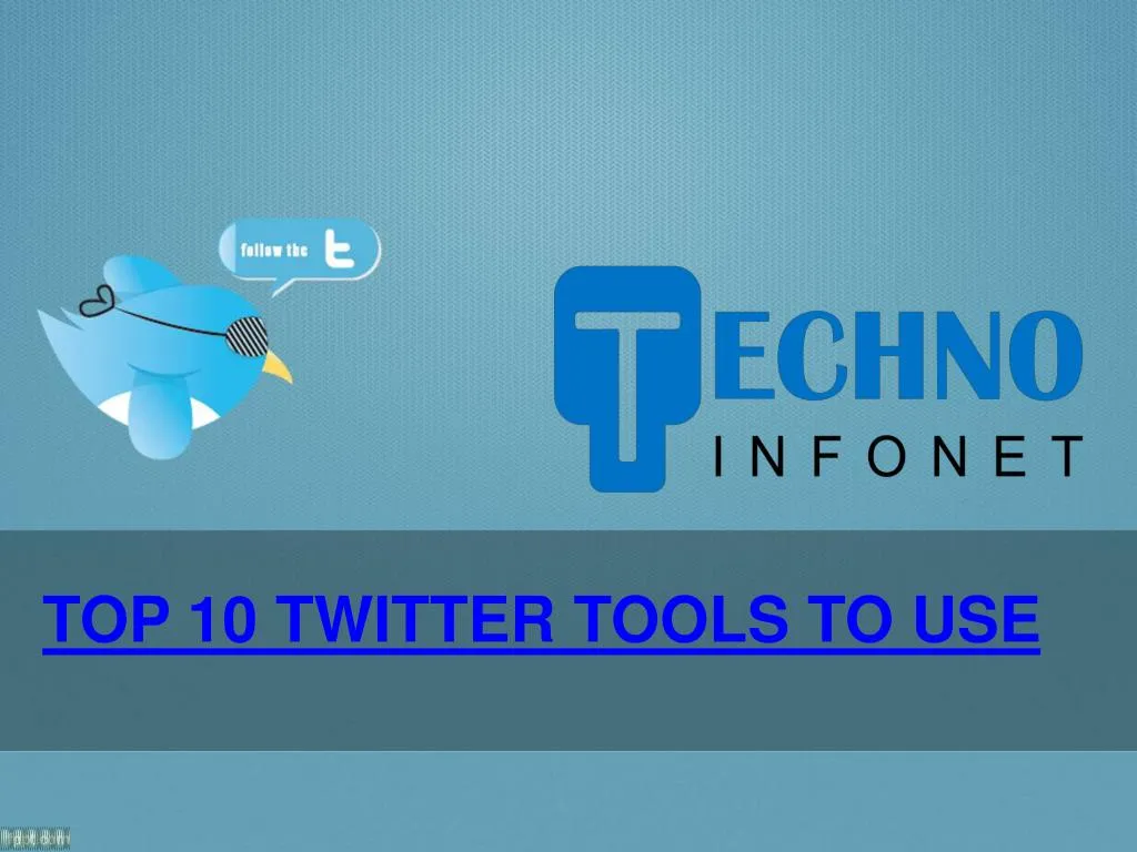 top 10 twitter tools to use