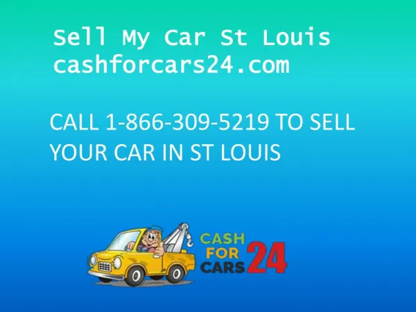 Sell My car St Louis