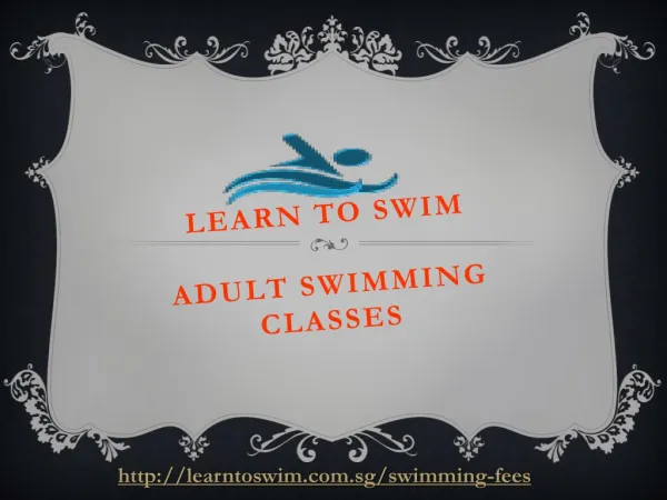Learn to Swim-Singapore Swimming Club