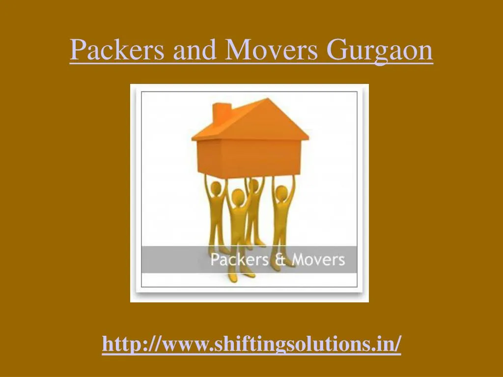 packers and movers gurgaon