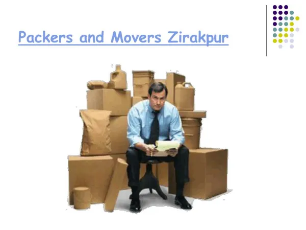 Packers and Movers Zirakpur @ http://www.shiftingsolutions.