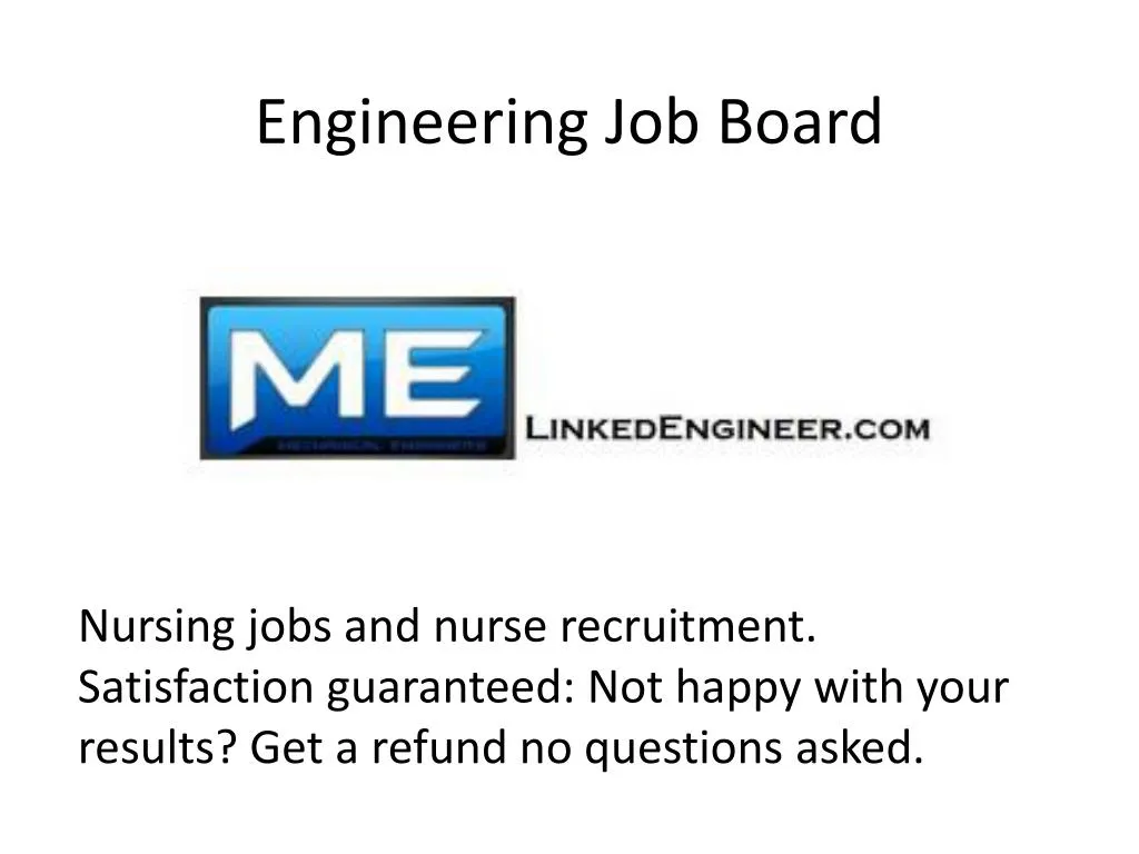 engineering job board
