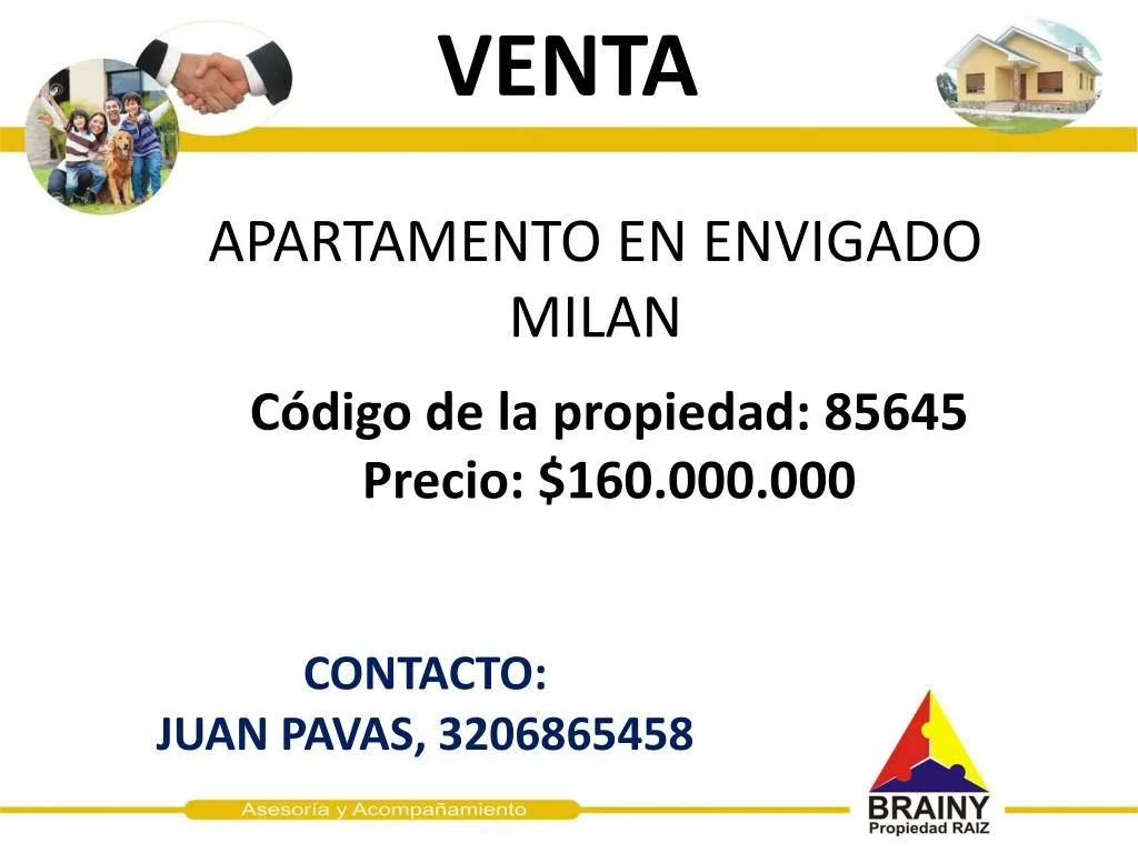 apartamento en envigado milan