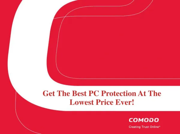 Best Anti-Virus And Malware Protection | Comodo