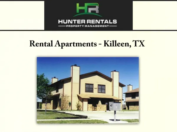 Rental Apartments - Killeen, TX