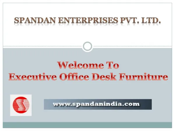 Executive Office Desk Manufacturer India