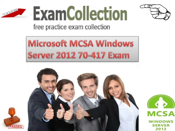 Microsoft MCSA 70-417 Exam Questions