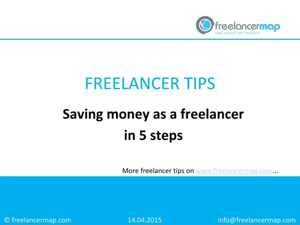 Saving Money as a Freelancer in 5 Steps