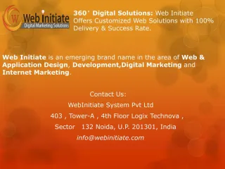 SEO Company India - SMO PPC , Website Design, Web Developmen