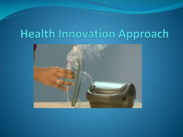 Health Innovation Approach