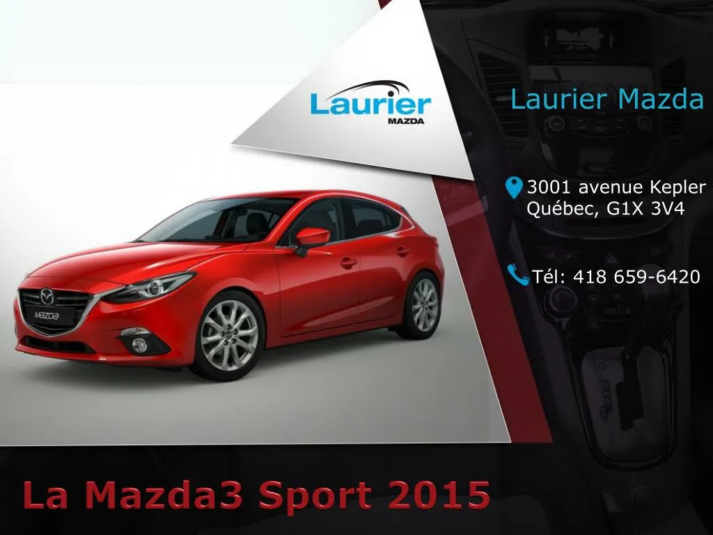 la mazda3 sport 2015