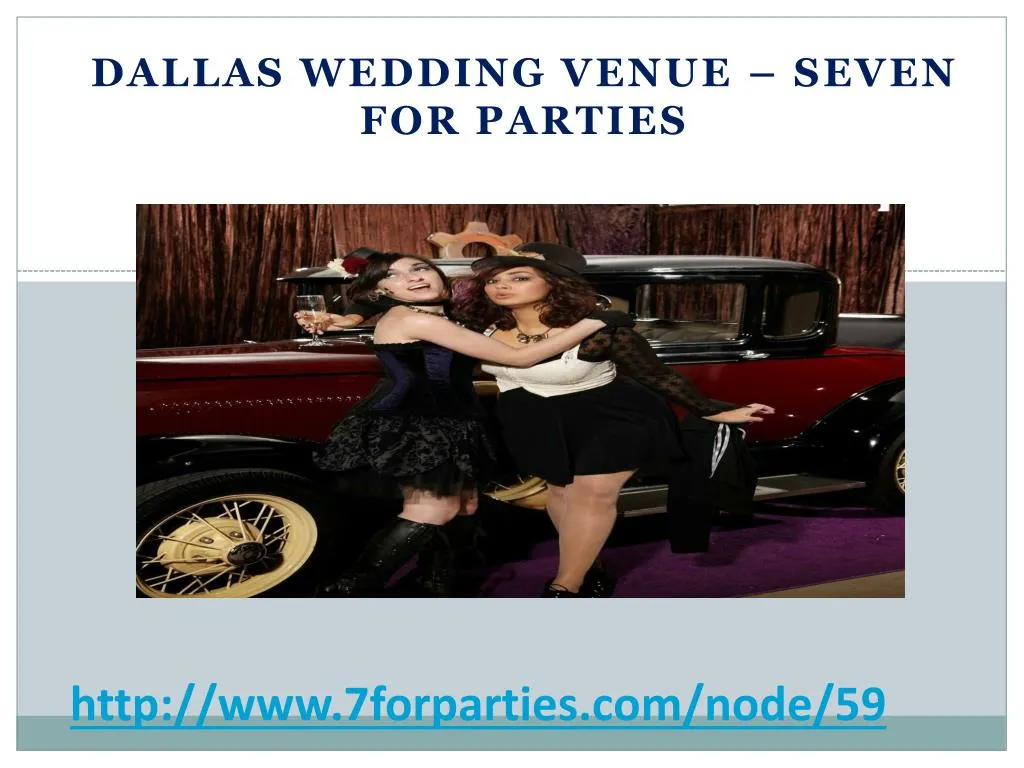 dallas wedding venue seven for parties