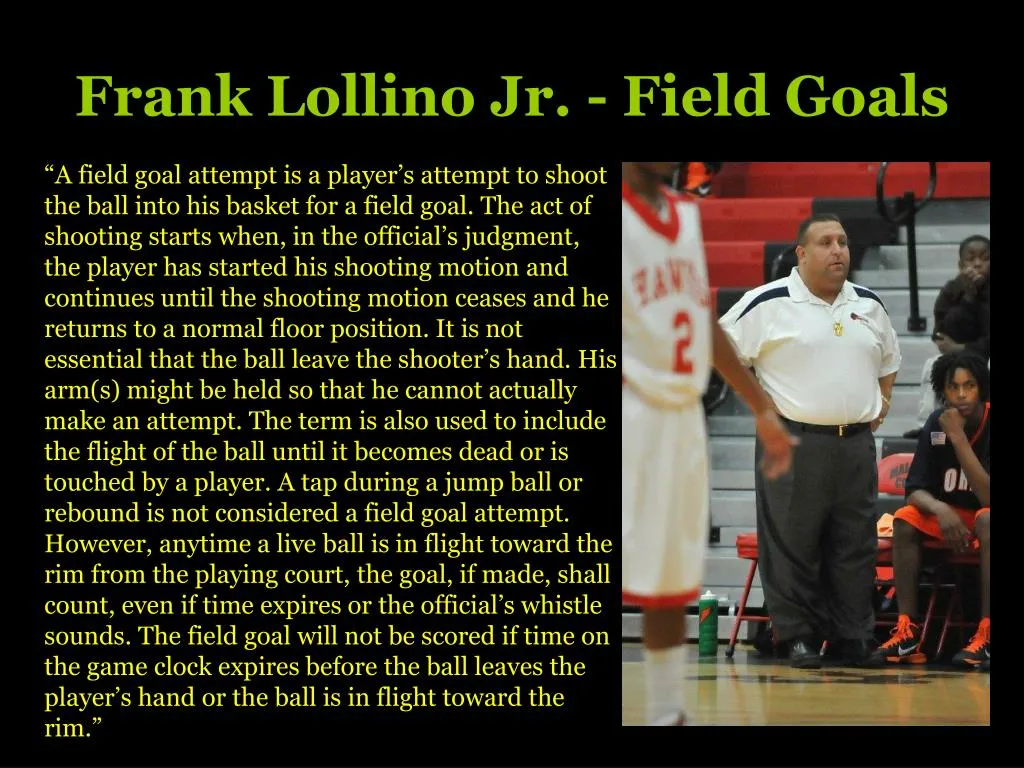 frank lollino jr field goals