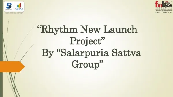 Salarpuria Sattva Rhythm – Best Offers at Bangalore