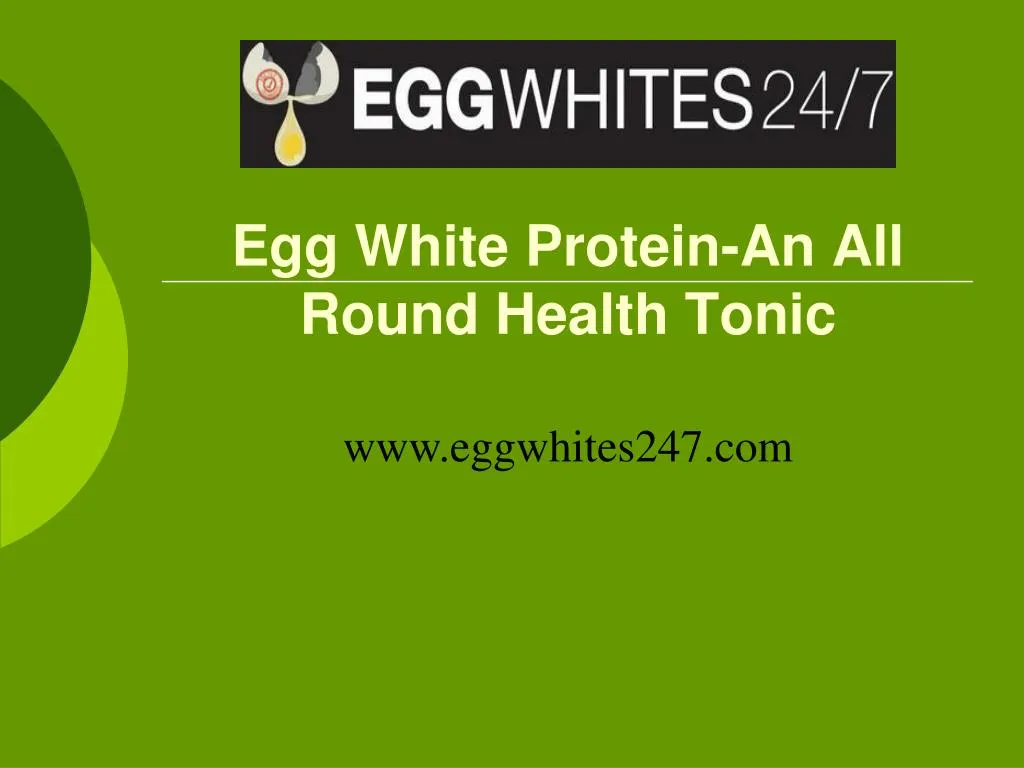 egg white protein an all round health tonic