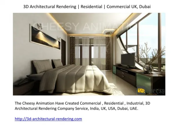 3D Architectural Rendering | Residential | Commercial UK, Du