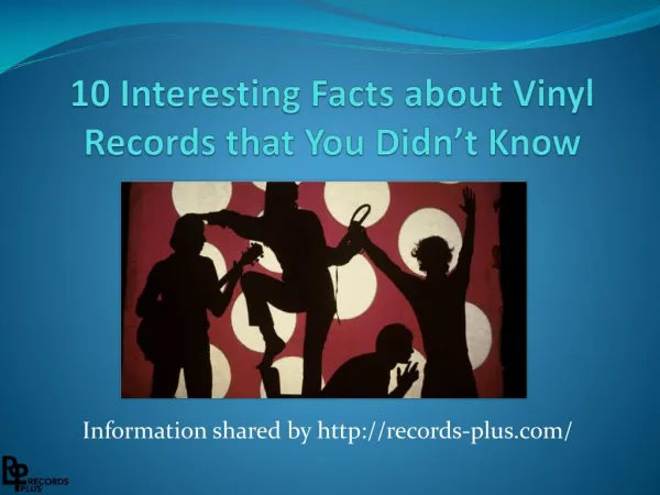 10 Interesting Facts About Vinyl Records That You Didnt Know