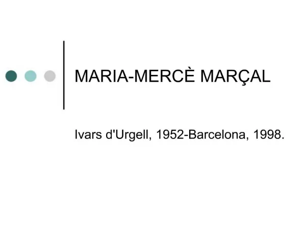 MARIA-MERC MAR AL