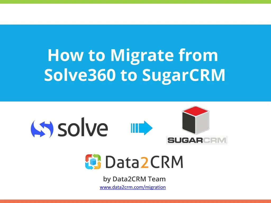 how to migrate from solve360 to sugarcrm