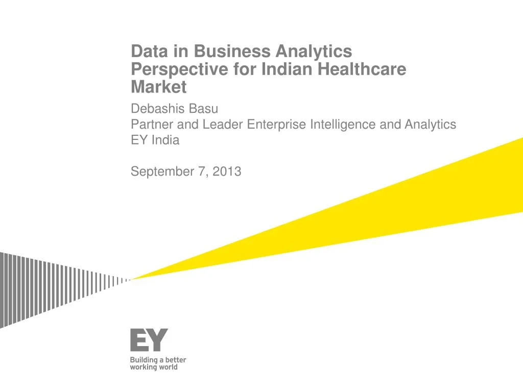 data in business analytics perspective for indian healthcare market