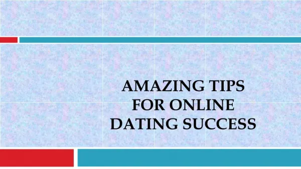 Amazing Tips For Online Dating Success