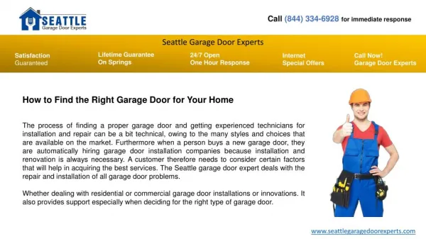 How to Find the Right Garage Door for Your Home