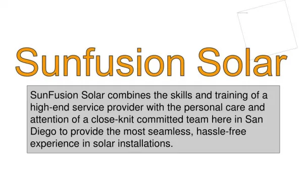 Solar installation companies San Diego