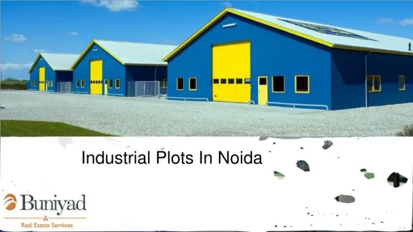 Industrial Plots for sale @ Noida