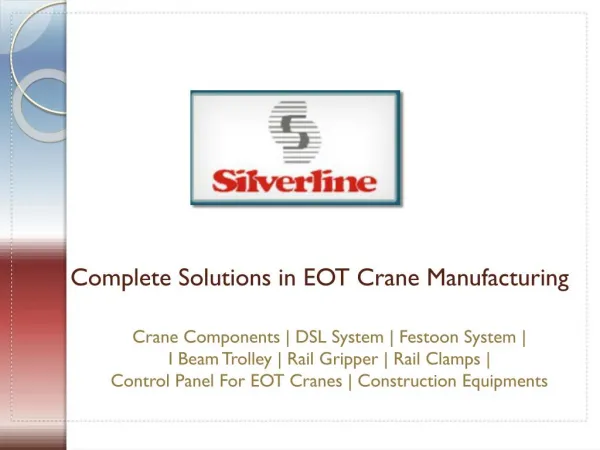 Festoon System Manufacturers | Crane Festoon Systems