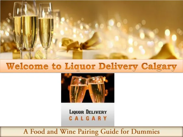A food and wine pairing guide for dummies