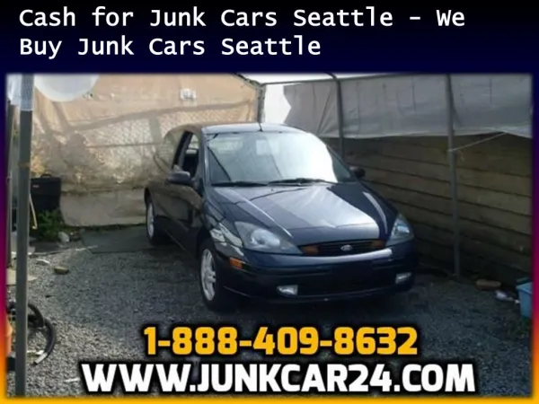 Cash for Junk Cars Seattle - We Buy Junk Cars Seattle