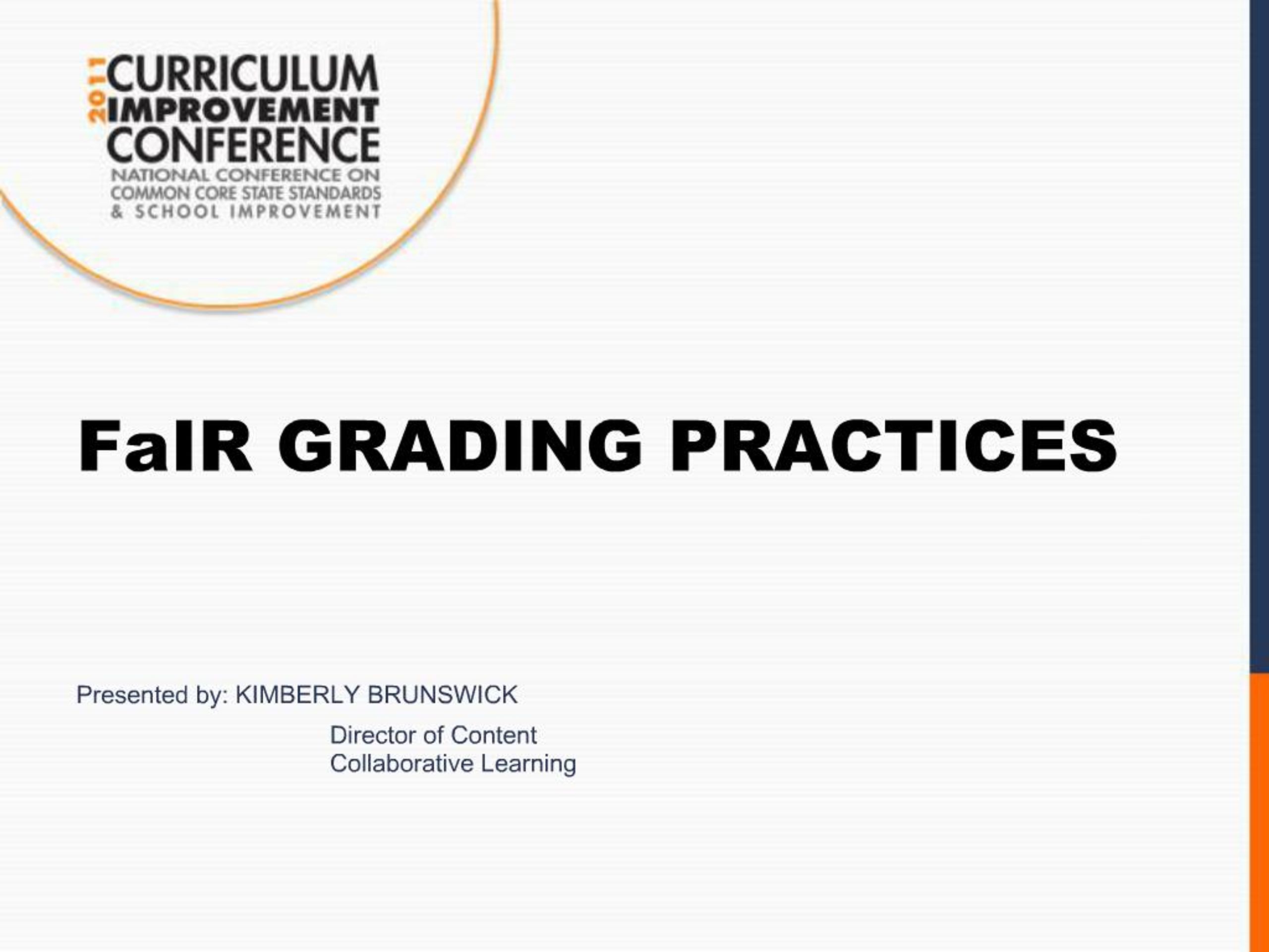PPT - FaIR GRADING PRACTICES PowerPoint Presentation, free download ...