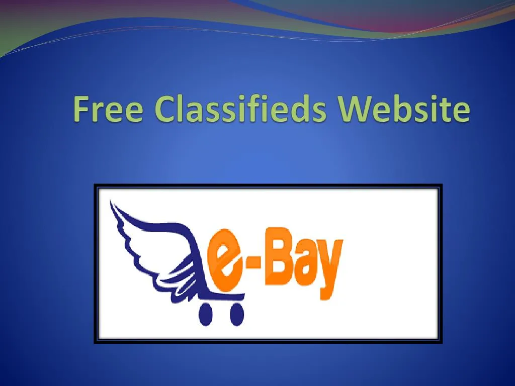 free classifieds website