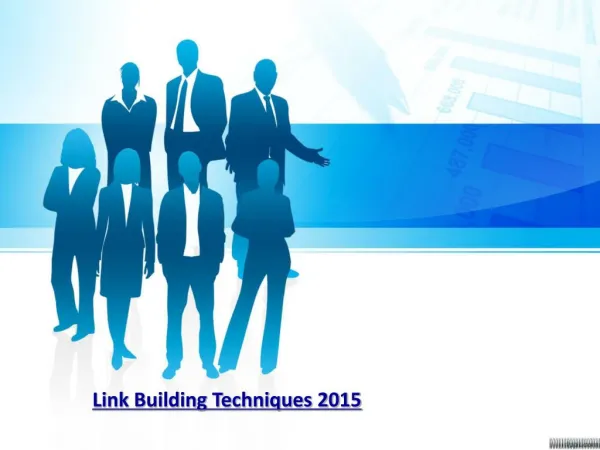 Link Building Techniques 2015